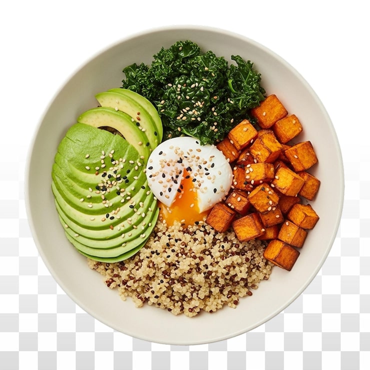 Healthy protein bowl