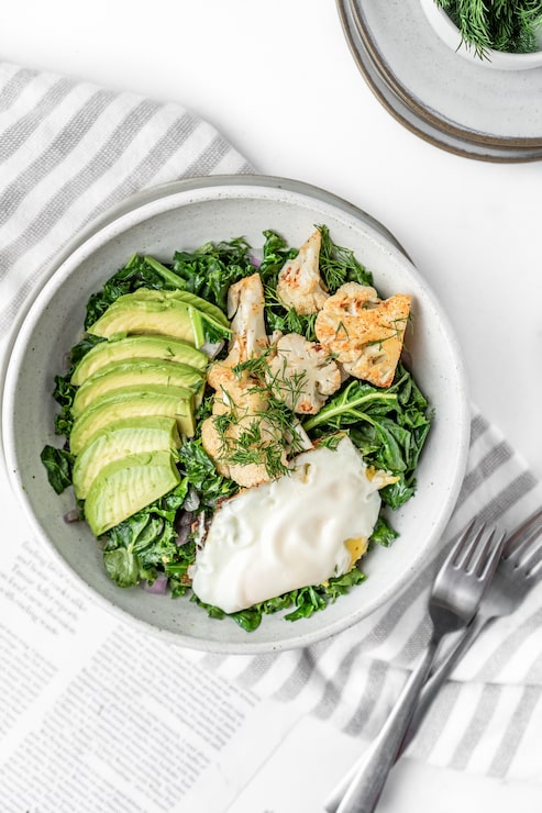 Fresh Salad & Egg